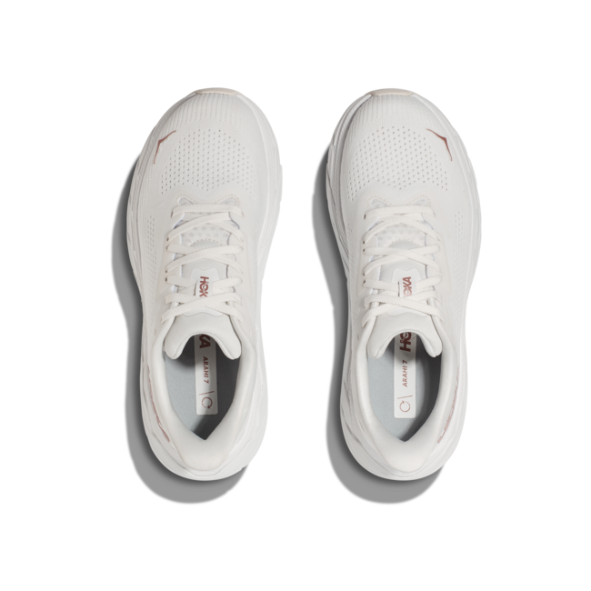 HOKA W Arahi 7 - Blanc de Blanc/Rose
