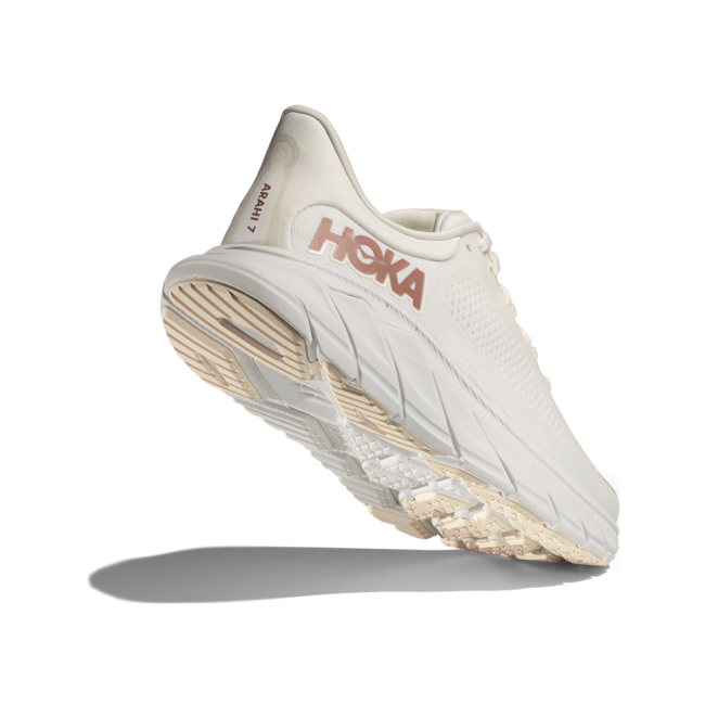 HOKA W Arahi 7 - Blanc de Blanc/Rose