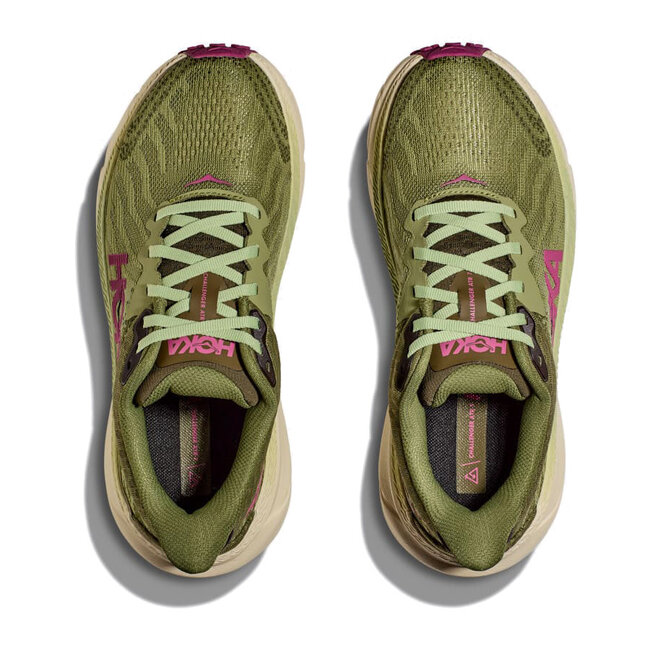 HOKA Challenger 7 W - Forest floor / Beet root