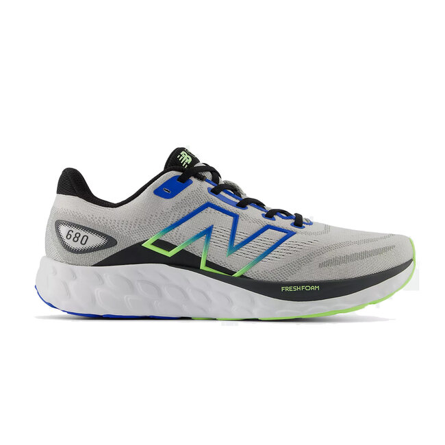 NEW BALANCE   Fresh Foam 680v7 - Grey/Blue/Neon