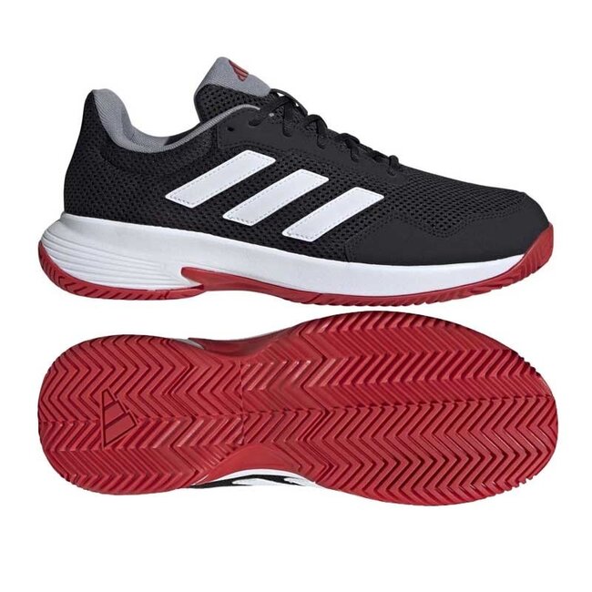 ADIDAS Court Spec 2 - CBlack / CWhite / Better Scarlet