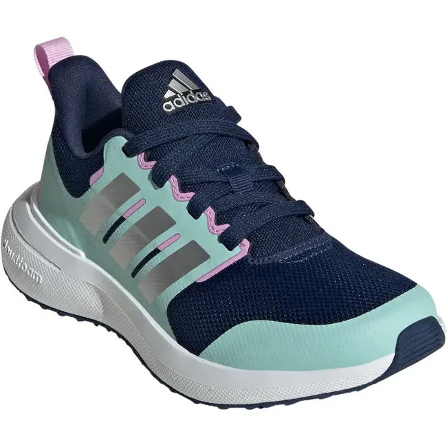 ADIDAS  FortaRun 2.0 K - Dark Blue / Silver/ Aqua