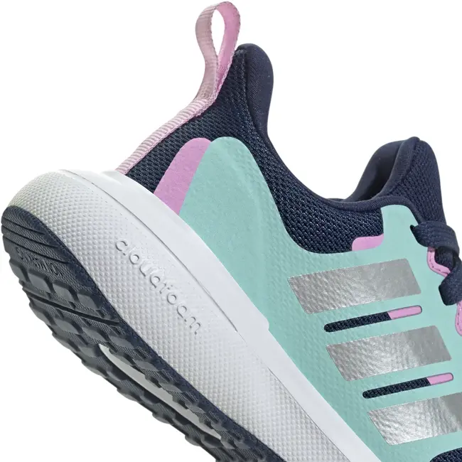 ADIDAS  FortaRun 2.0 K - Dark Blue / Silver/ Aqua