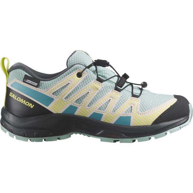 SALOMON XA Pro v8 CSWP J  - Turquoise/Lime