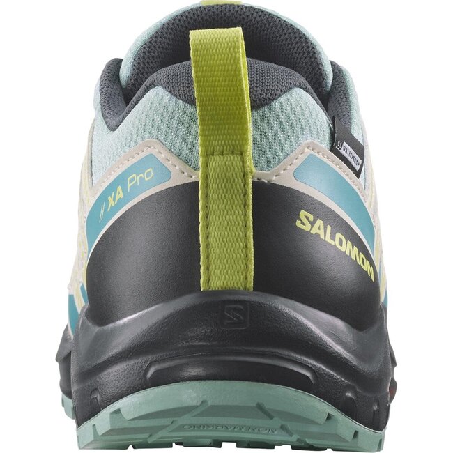 SALOMON XA Pro v8 CSWP J  - Turquoise/Lime