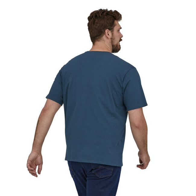 PATAGONIA M's Daily Pocket Tee - Tidepol Blue