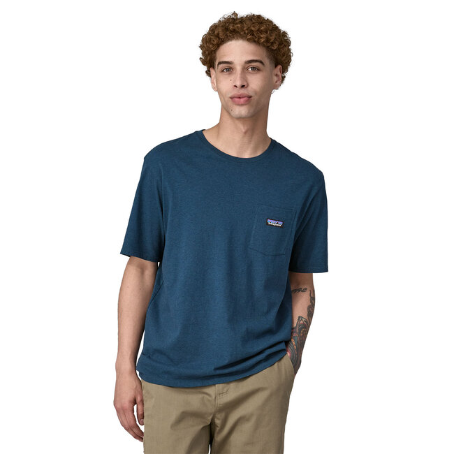 PATAGONIA M's Daily Pocket Tee - Tidepol Blue