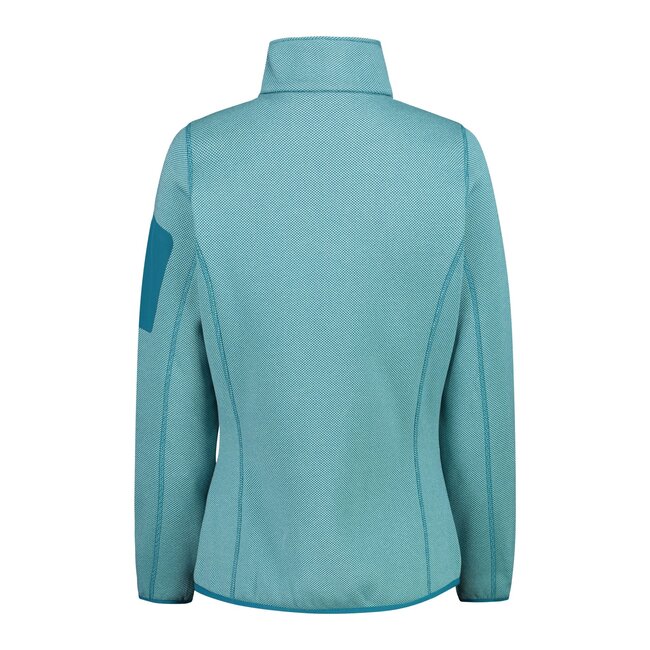 CMP Knitted Melange Fleece W -  Acqua/Teal