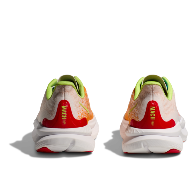 HOKA Mach 6 - White /Solar Flare