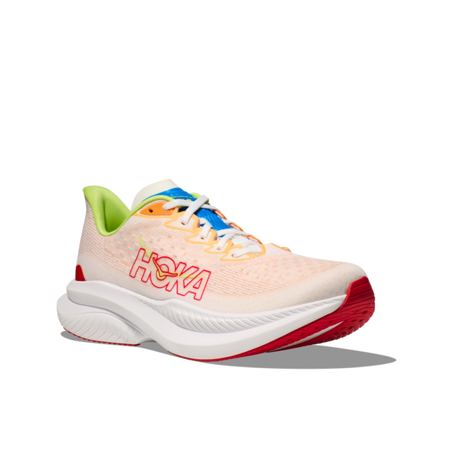HOKA Mach 6 - White /Solar Flare