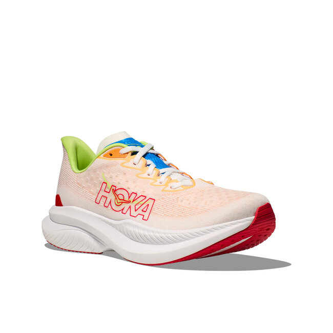 HOKA Mach 6 - White /Solar Flare