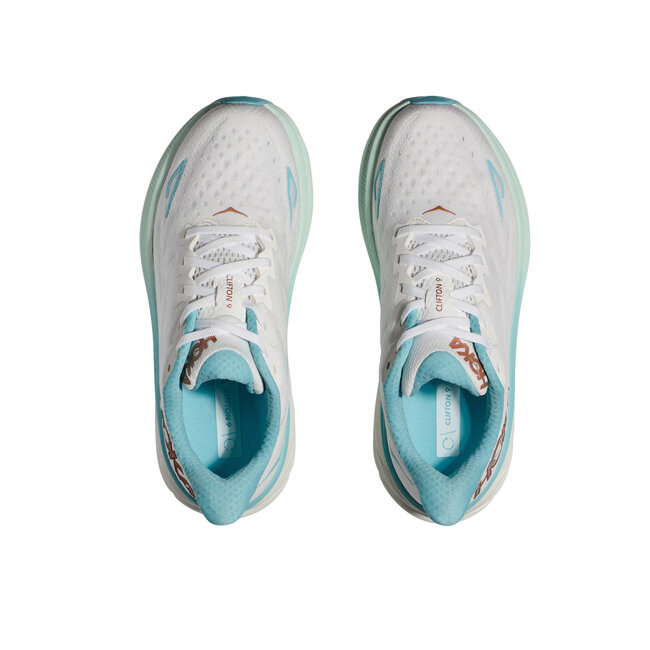 HOKA Clifton 9  W - Frost/RoseGold