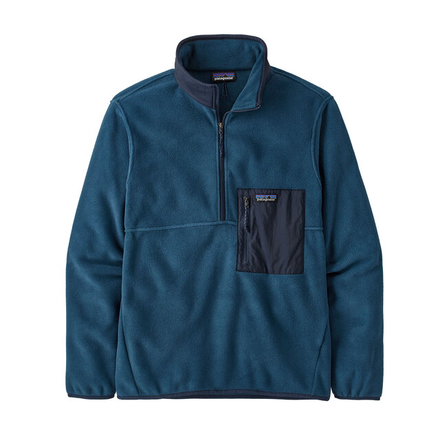 PATAGONIA  M's Microdini 1/2-Zip Fleece Pullover - Tidepool Blue