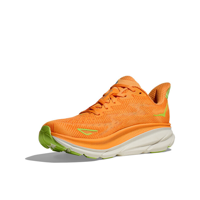 HOKA Clifton 9 - SolarFlare/Lettuce