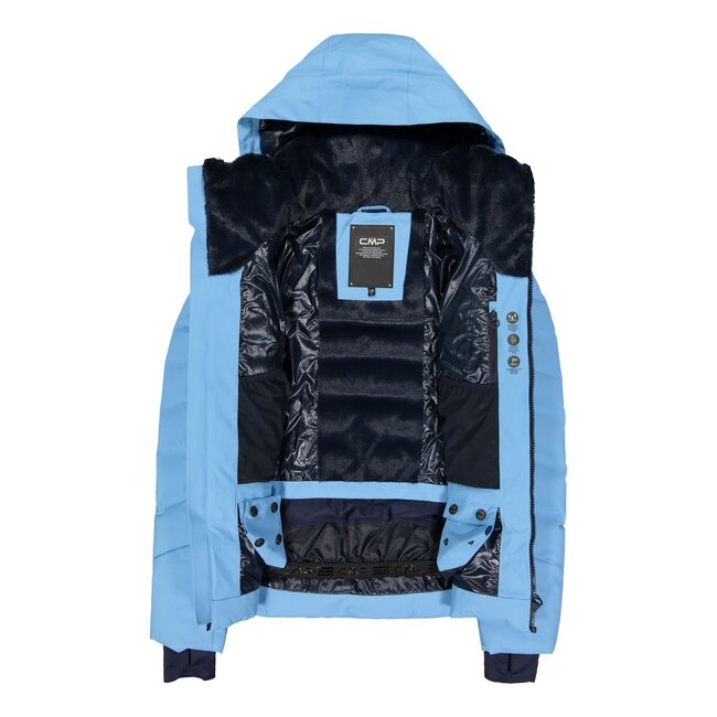 CMP  W Jacket Fix Hoody Ski - Niagara