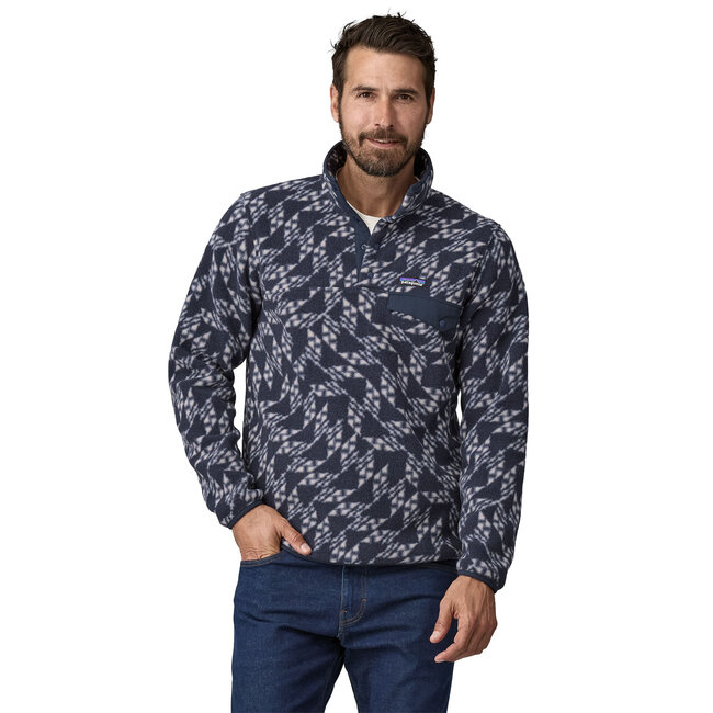 PATAGONIA M's Lightweight Synchilla® Snap-T P/O - New Navy