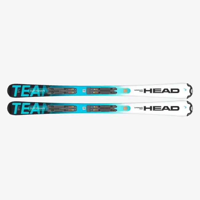 HEAD Supershape Team Easy R (127-147) + 7.5G Jr. - White/Blue