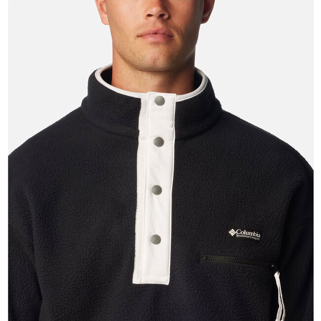 COLUMBIA Helvetia Half Snap - Black