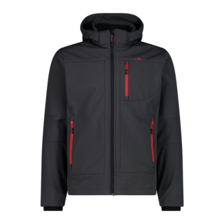 CMP CMP  Man Jkt Zip Hood - Antracite/Chilli