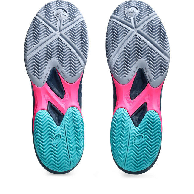 ASICS Game FF Padel - Grey Blue/Energy Aqua