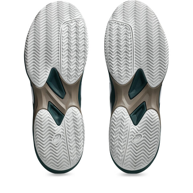 ASICS Game FF Clay/OC - White/Saxon Green