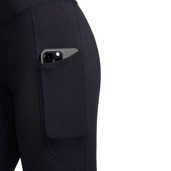 NIKE Leggings W Hr  7/8 Tight Pocket  - Black