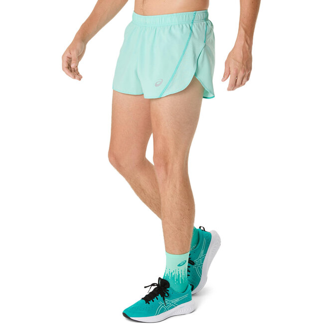 ASICS Core Split Short - Oasis Green