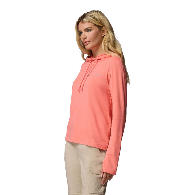 COLUMBIA Sun Trek L/S Hooded W- Alpenglow