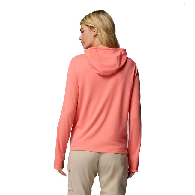 COLUMBIA Sun Trek L/S Hooded W- Alpenglow