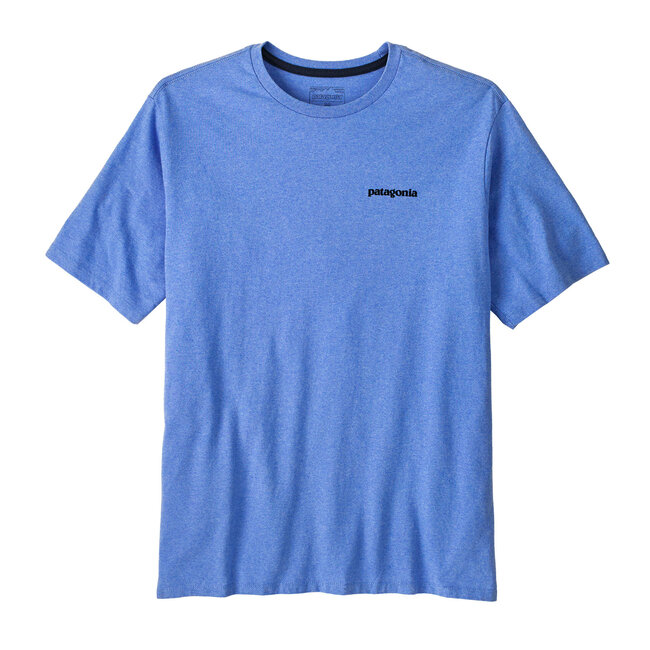 PATAGONIA M's P-6 Logo Responsabili Tee - AbundantBlue