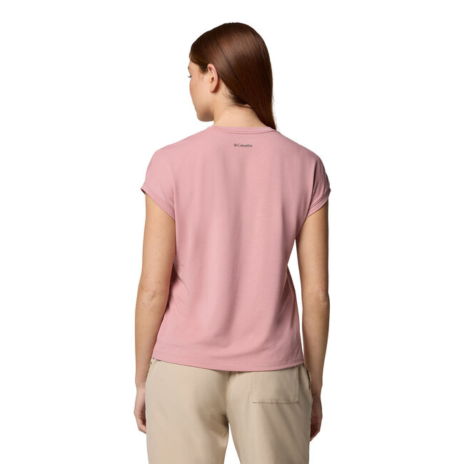 COLUMBIA Boundless Trek™ Short Sleeve Tee - Eraser Pink