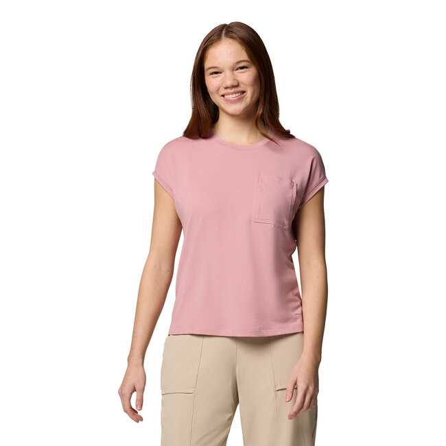 COLUMBIA Boundless Trek™ Short Sleeve Tee - Eraser Pink