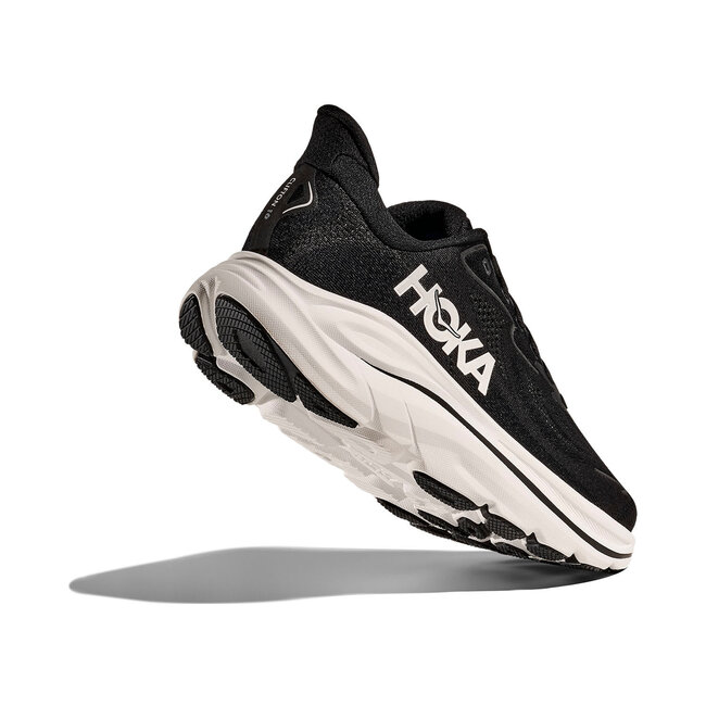 HOKA Clifton 10 WIDE -Black/White