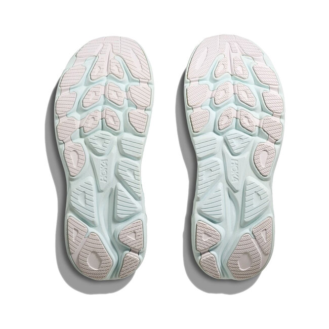 HOKA Clifton 9  W - White/Cielo Blue