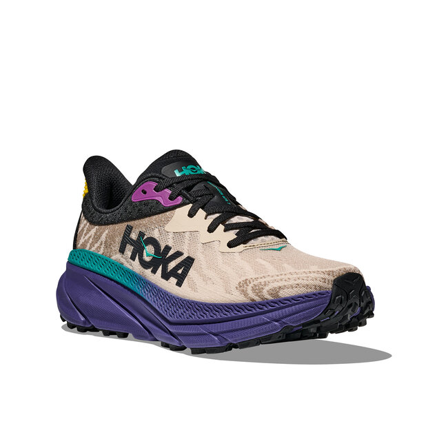 HOKA Challenger 7 - Oatmeal/Mountain Iris