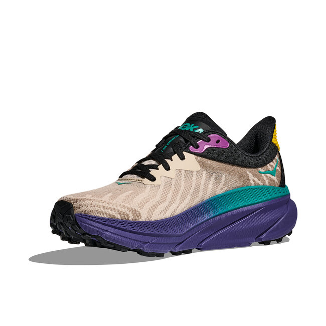 HOKA Challenger 7 - Oatmeal/Mountain Iris
