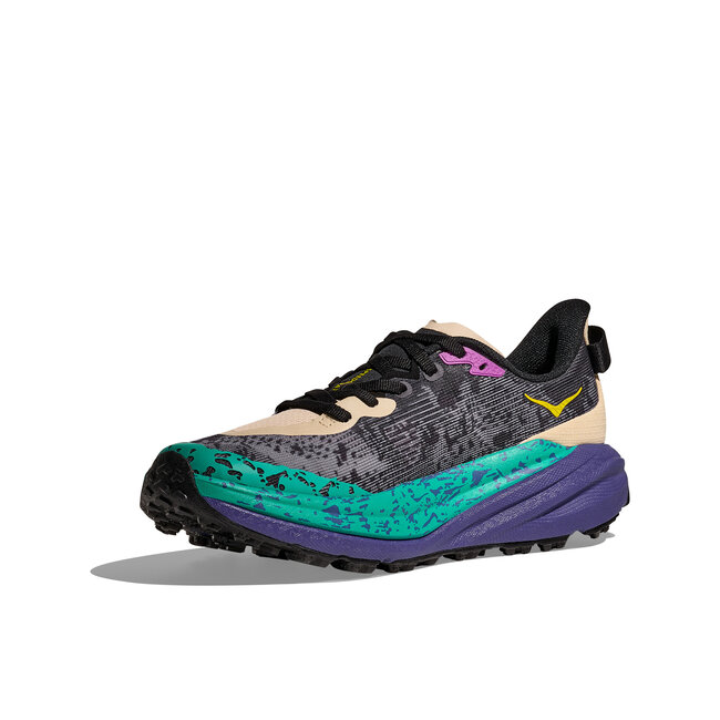 HOKA  Speedgoat 6 - Oatmeal/Mountain Iris