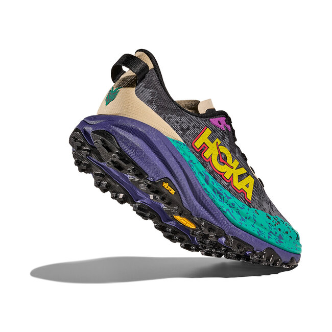 HOKA  Speedgoat 6 - Oatmeal/Mountain Iris