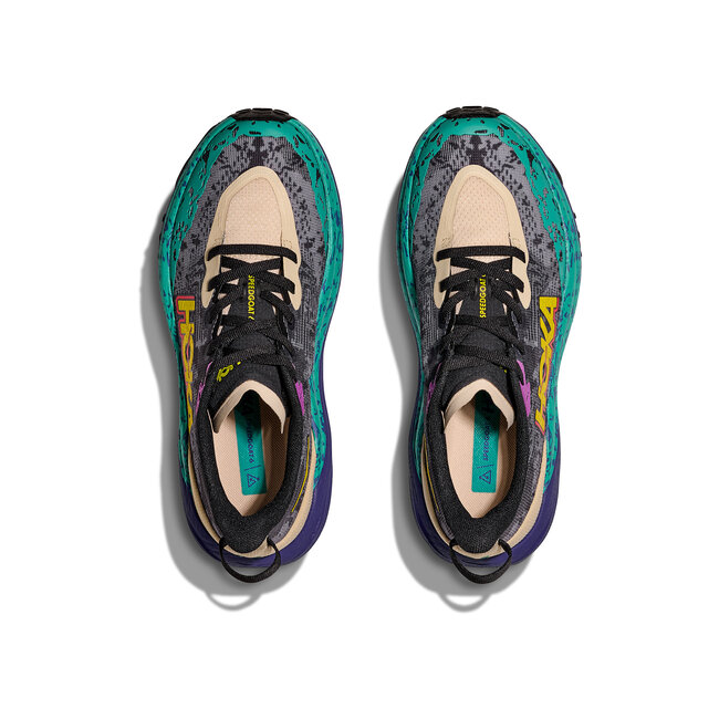 HOKA  Speedgoat 6 - Oatmeal/Mountain Iris