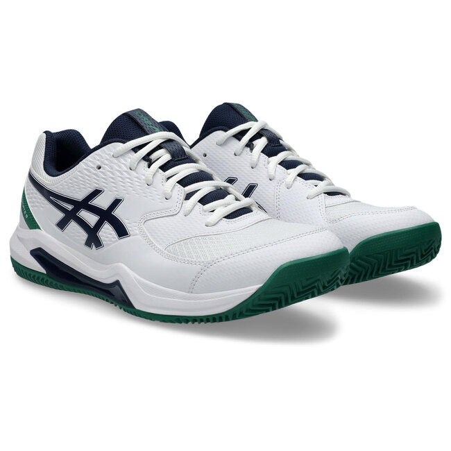 ASICS Gel Dedicate 8 CLAY - White/Midnight