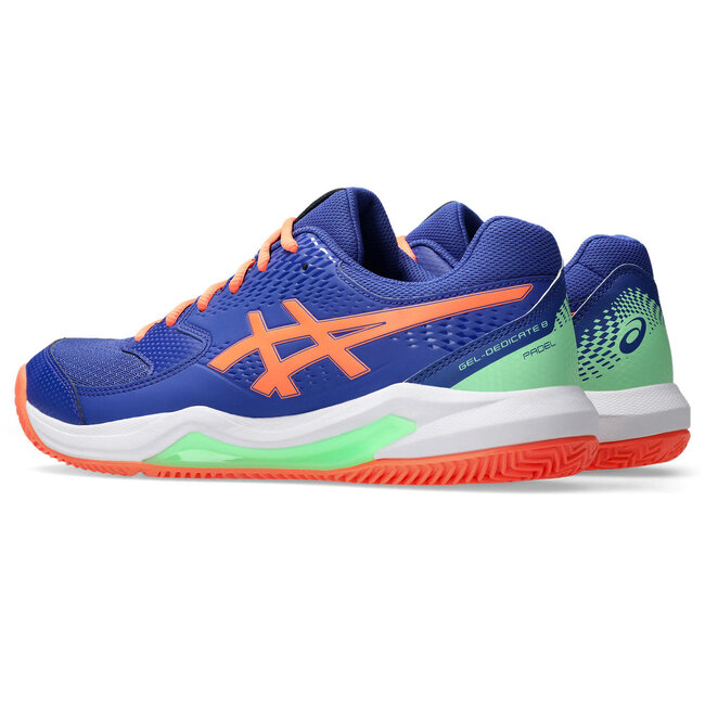 ASICS Gel Dedicate 8  PADEL - DarkCobalt/VividCoral
