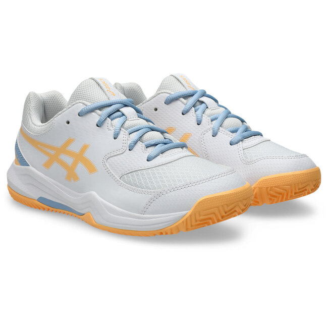 ASICS Gel-Dedicate 8 PADEL GS - White/OrangeBlow
