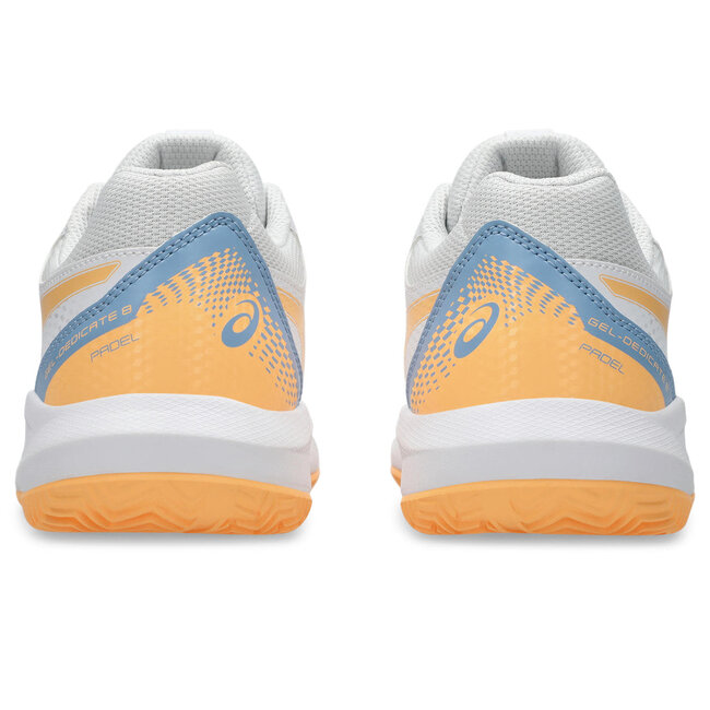 ASICS Gel-Dedicate 8 PADEL GS - White/OrangeBlow