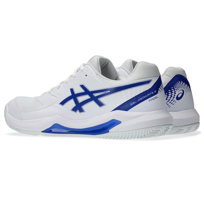 ASICS Gel Dedicate 8  PADEL - White/Dark Cobalt