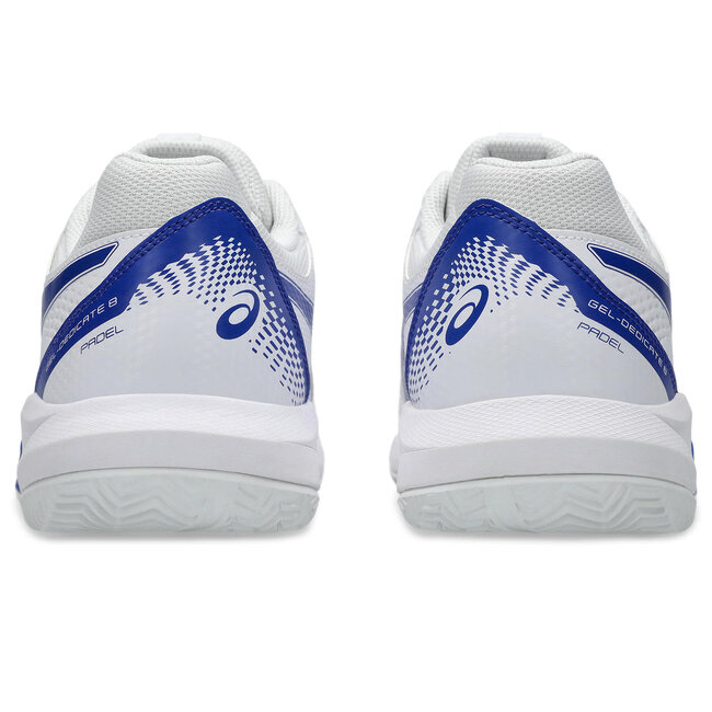 ASICS Gel Dedicate 8  PADEL - White/Dark Cobalt
