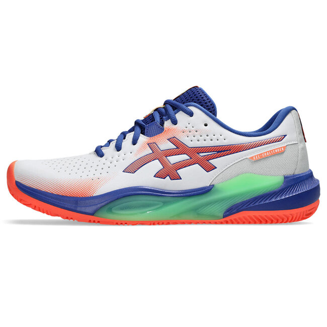 ASICS  Gel Challenger 15 Padel - White/VividCoral