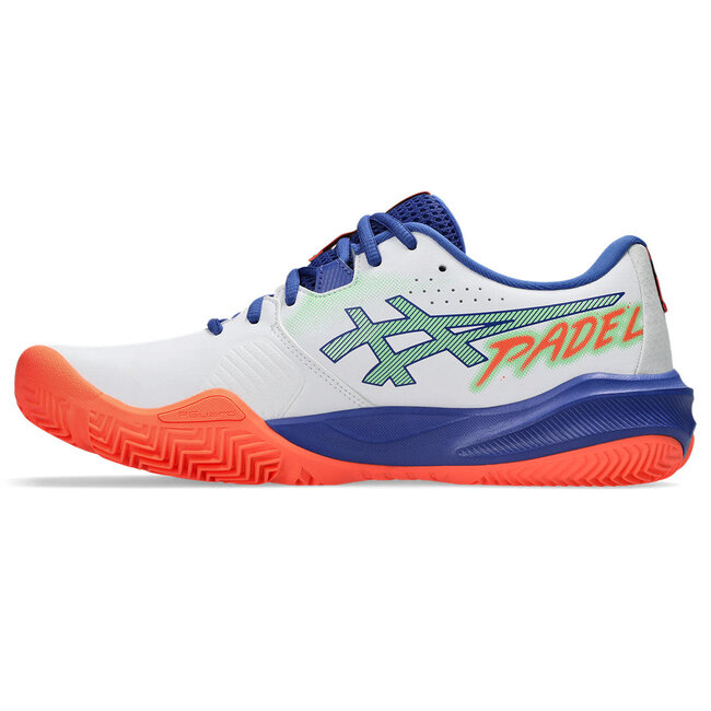 ASICS  Gel Challenger 15 Padel - White/VividCoral