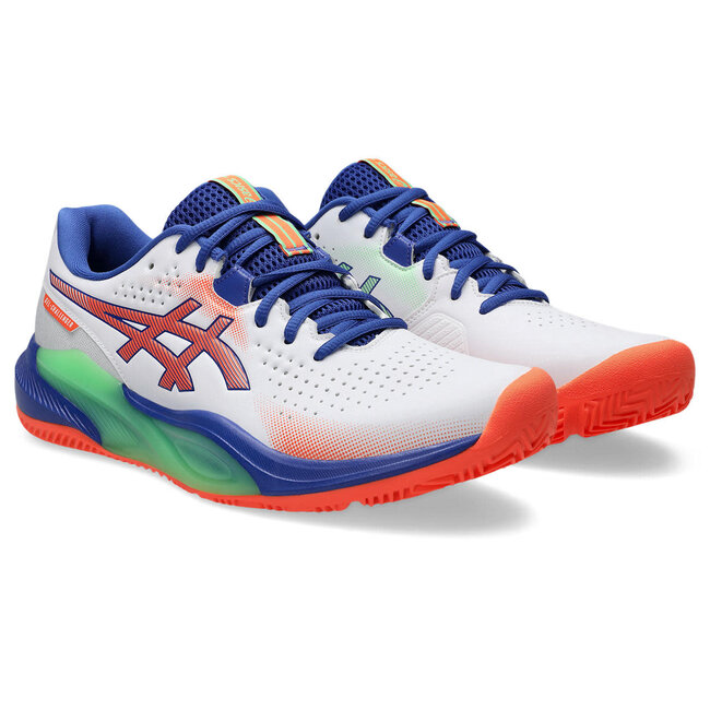 ASICS  Gel Challenger 15 Padel - White/VividCoral