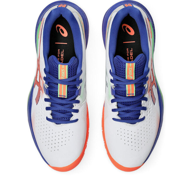 ASICS  Gel Challenger 15 Padel - White/VividCoral