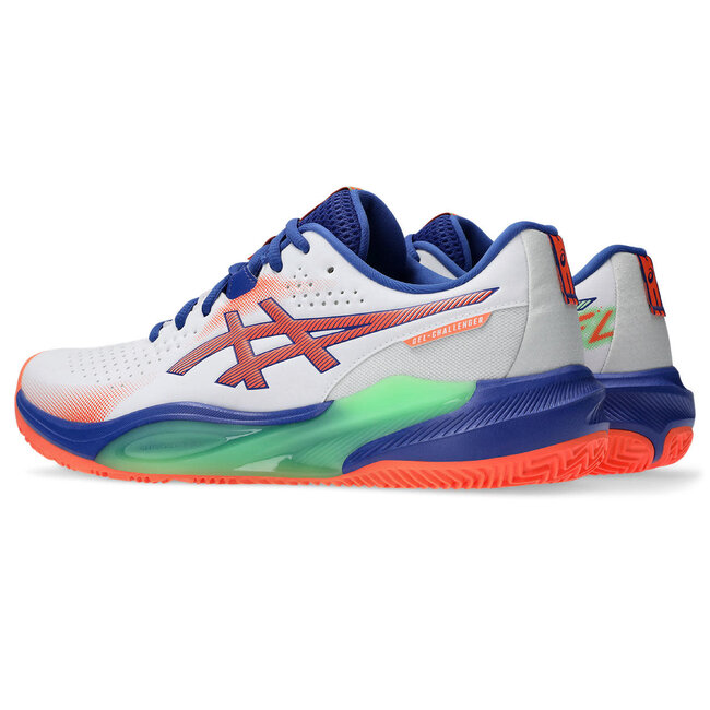 ASICS  Gel Challenger 15 Padel - White/VividCoral